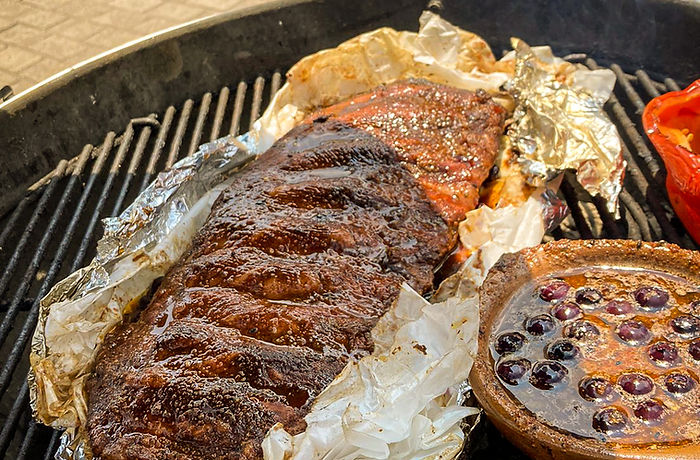 Detalle de parrilla